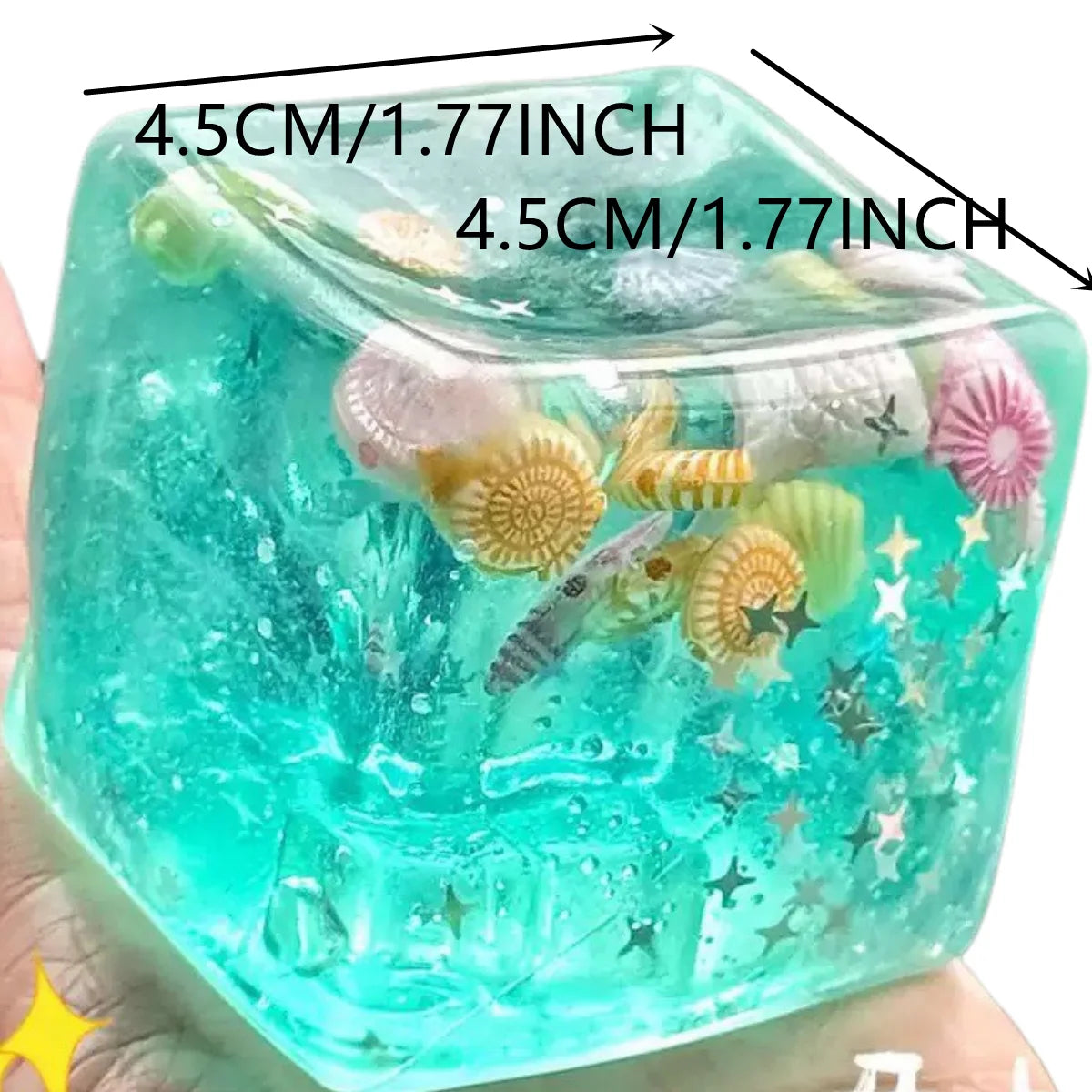 Squishy Ocean Blocks Stress Balls Sensory Fidget Toy