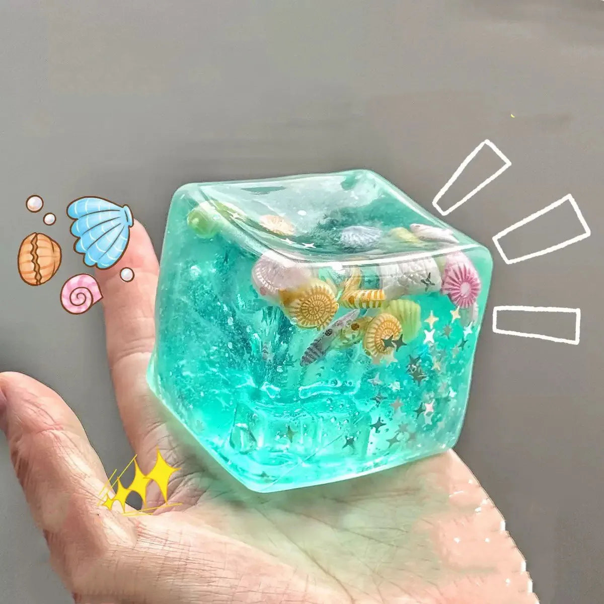 Squishy Ocean Blocks Stress Balls Sensory Fidget Toy